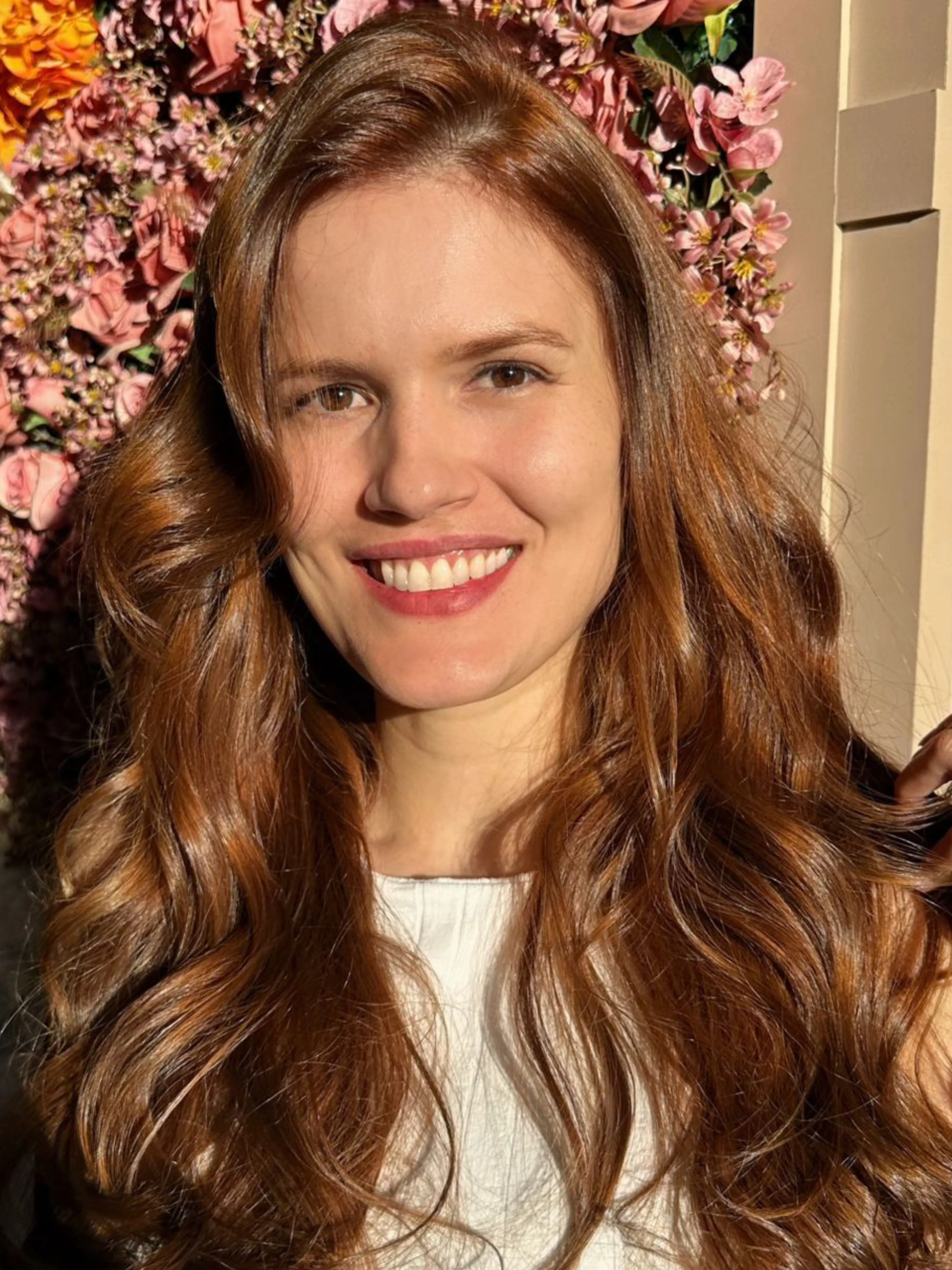 Resultado após coloração pessoal online - transformação cliente 1