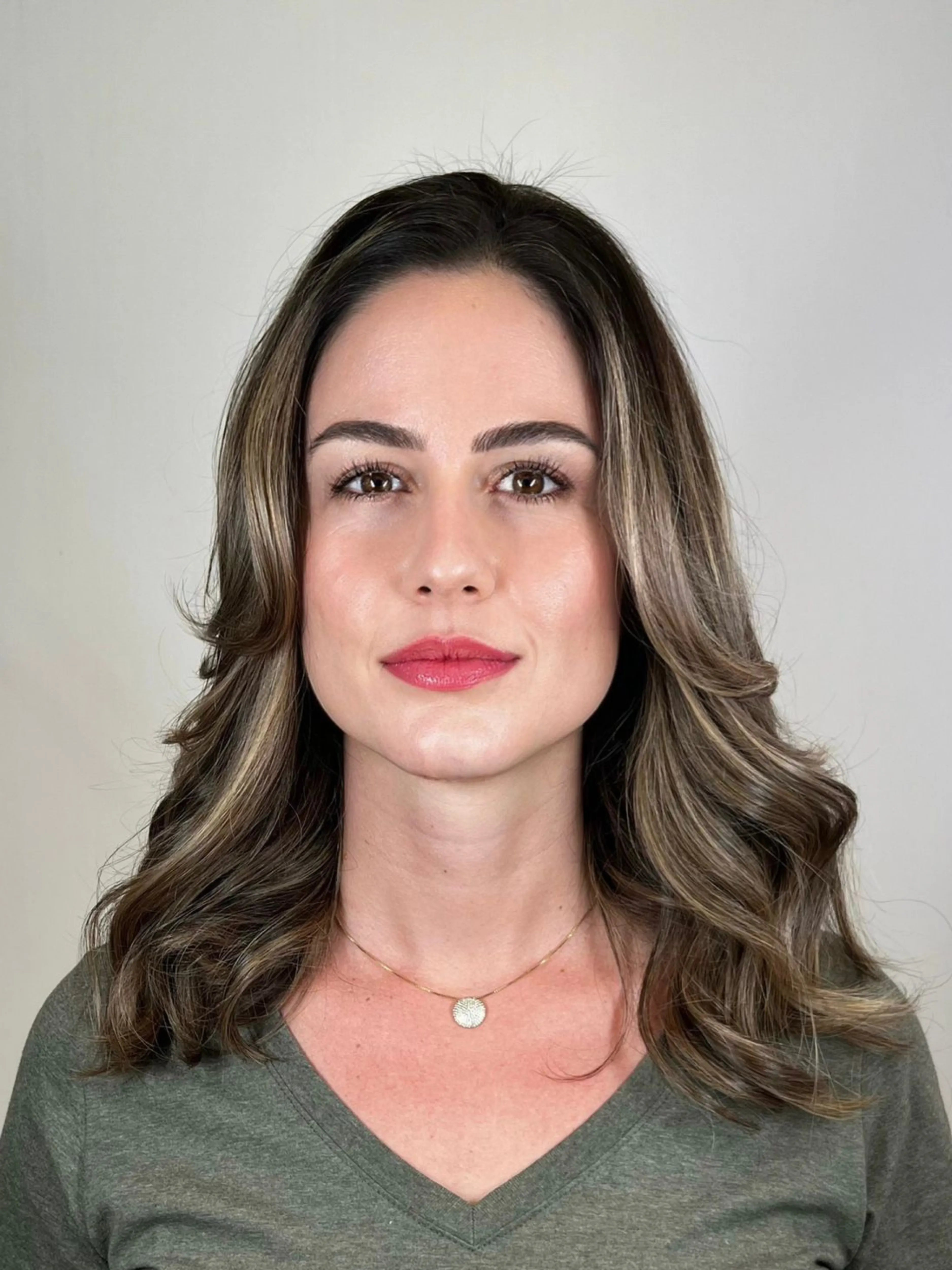 Resultado após coloração pessoal online - transformação cliente 13