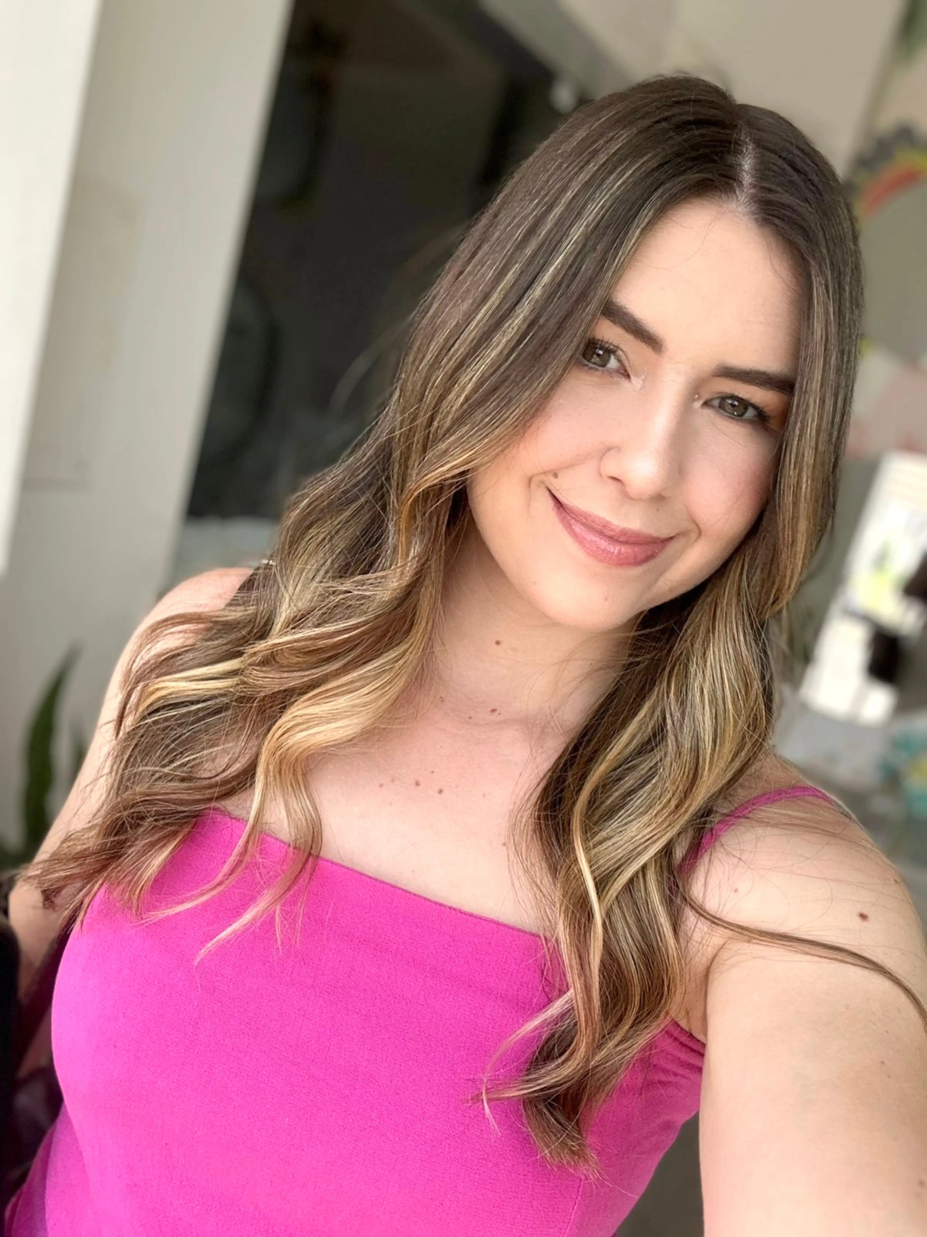 Resultado após coloração pessoal online - transformação cliente 7