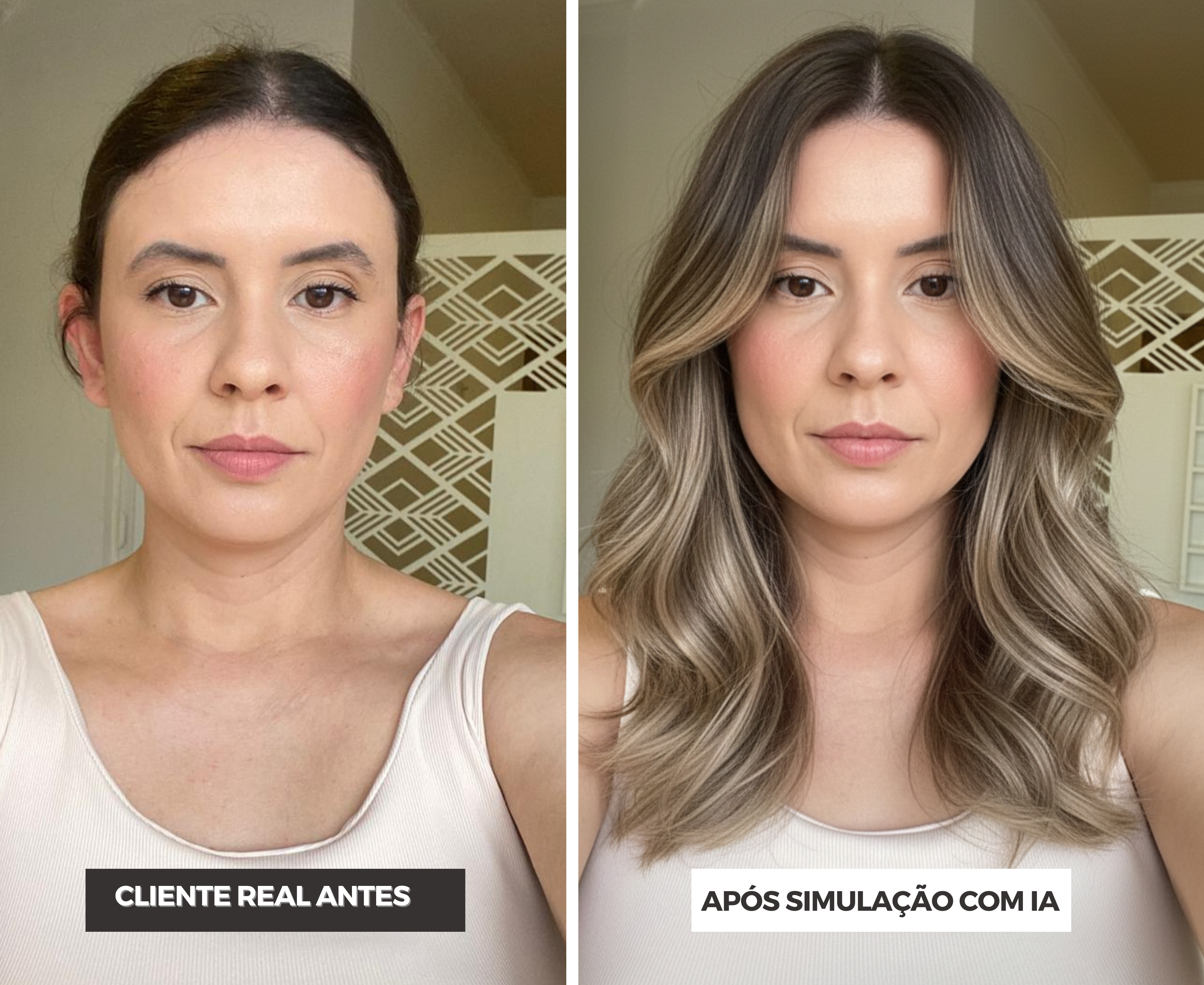 Simulação IA — transformação capilar 1